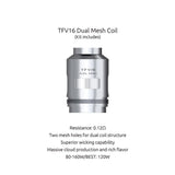 Smok TFV16 Mesh Coils (3 Pack) - WholesaleVapor.com
