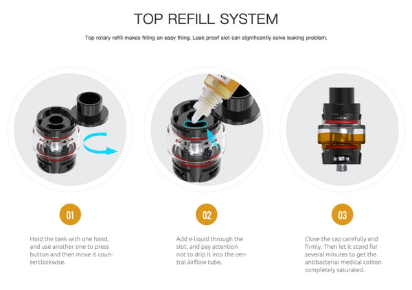 Smok TFV8 Baby V2 Sub Ohm Tank - WholesaleVapor.com