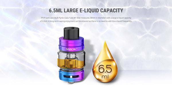 Smok TFV9 Sub Ohm Tank - WholesaleVapor.com