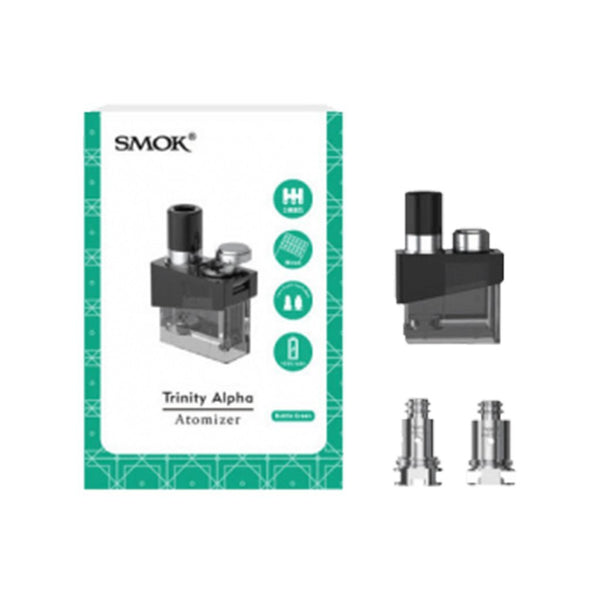 Smok Trinity Alpha Replacement Pod w/ Coils - WholesaleVapor.com