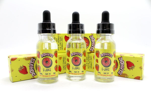 Strawberry Donuts E-Juice 30ml - WholesaleVapor.com
