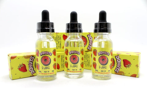 Strawberry Donuts E-Juice 30ml - WholesaleVapor.com