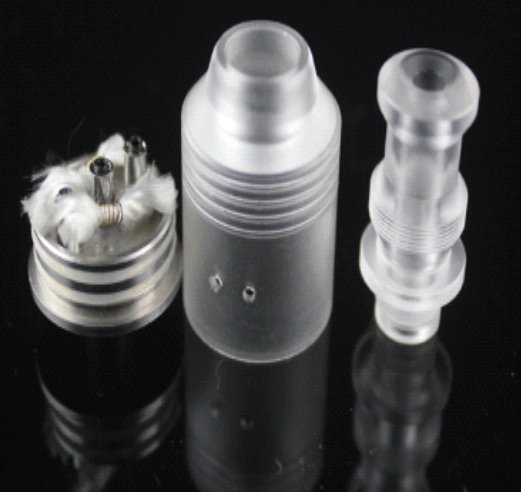 Trident w/ Clear Cap & Clear Drip Tip - WholesaleVapor.com