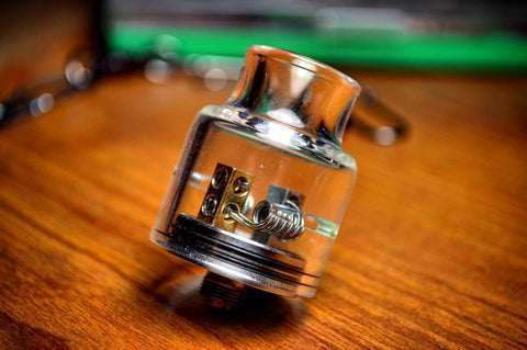 Trinity Competition Glass Cap (Fits Multiple RDAs) - WholesaleVapor.com