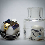 Trinity Competition Glass Cap (Fits Multiple RDAs) - WholesaleVapor.com