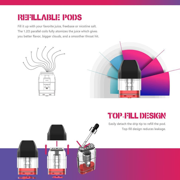 Uwell Caliburn Koko Pod Kit - WholesaleVapor.com