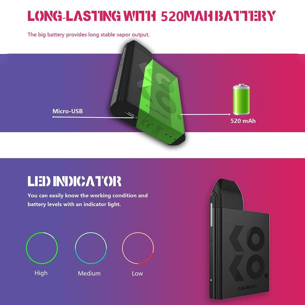Uwell Caliburn Koko Pod Kit - WholesaleVapor.com