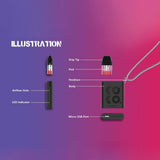 Uwell Caliburn Koko Pod Kit - WholesaleVapor.com