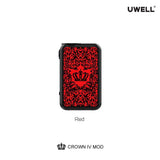 Uwell Crown 4 (IV) 200W TC Box Mod - WholesaleVapor.com