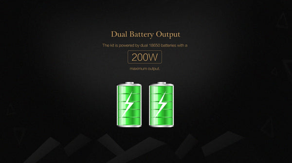 Uwell Crown 4 (IV) 200W TC Box Mod - WholesaleVapor.com
