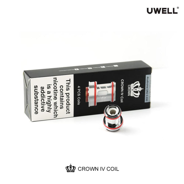 Uwell Crown 4 (IV) Replacement Coils - 4 Pack - WholesaleVapor.com