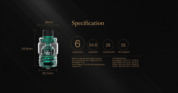 Uwell Crown 4 (IV) Tank - WholesaleVapor.com