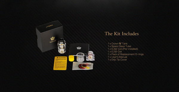 Uwell Crown 4 (IV) Tank - WholesaleVapor.com