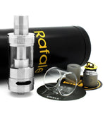 Uwell Rafale Sub-Ohm Tank (SS & Black) - WholesaleVapor.com