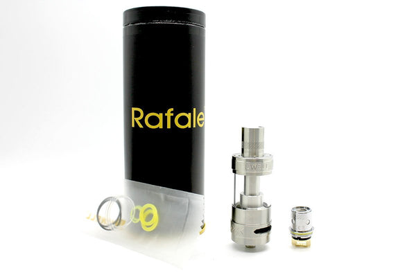 Uwell Rafale Sub-Ohm Tank (SS & Black) - WholesaleVapor.com