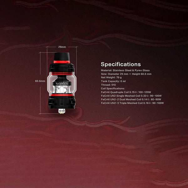 Uwell VALYRIAN II Tank - WholesaleVapor.com