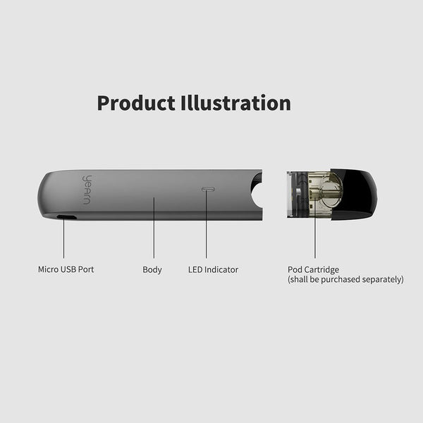 Uwell YEARN Pod System (Battery Only) - WholesaleVapor.com