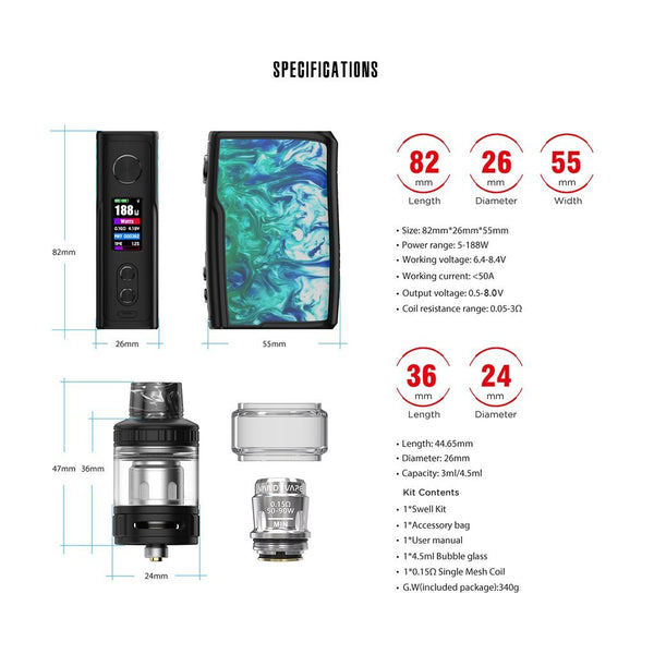 Vandy Vape Swell Starter Kit - Clearance - WholesaleVapor.com