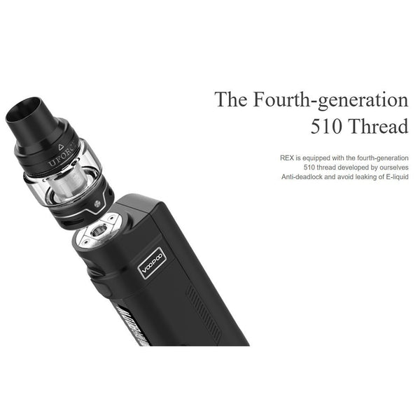 VooPoo REX 80W Starter Kit with UFORCE Tank - WholesaleVapor.com