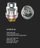 VooPoo Uforce N3 Replacement Coils - 5 Pack - WholesaleVapor.com