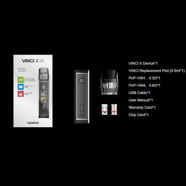 VooPoo Vinci X Pod Kit - WholesaleVapor.com