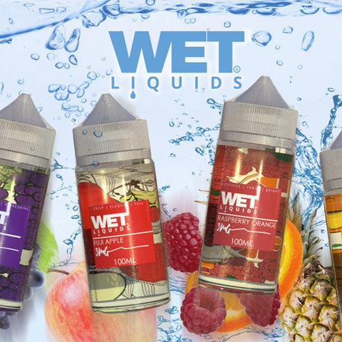 WET ELiquids 100ml - WholesaleVapor.com