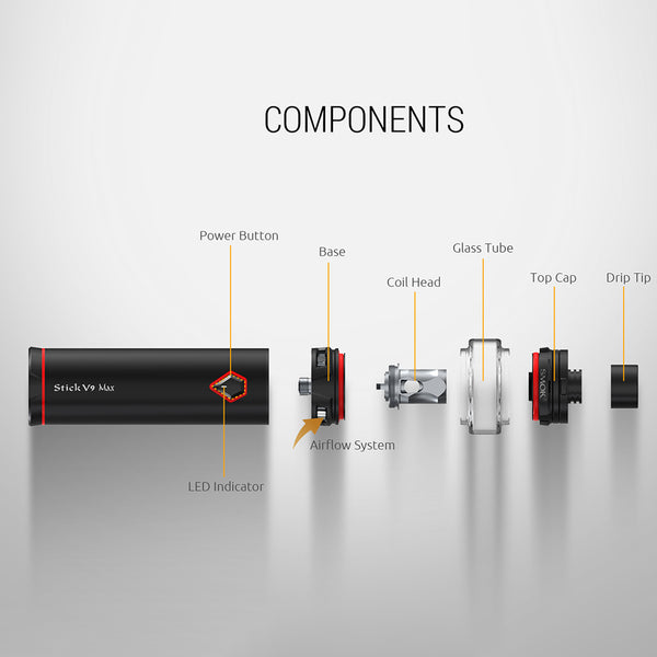 Wholesale Vapor Smoktech Stick V9 Max Components 