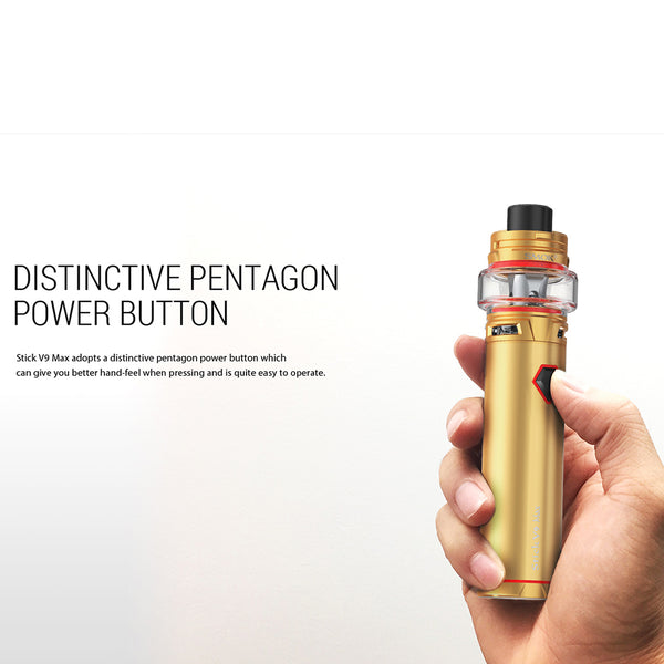 Wholesale Vapor Smoktech Stick V9 Max Power Button Shape