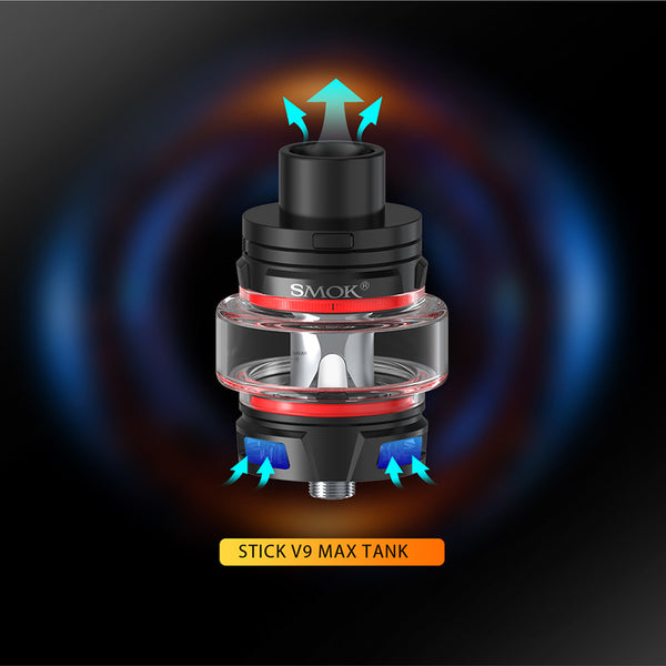 Wholesale Vapor Smoktech Stick V9 Max Tank Airflow