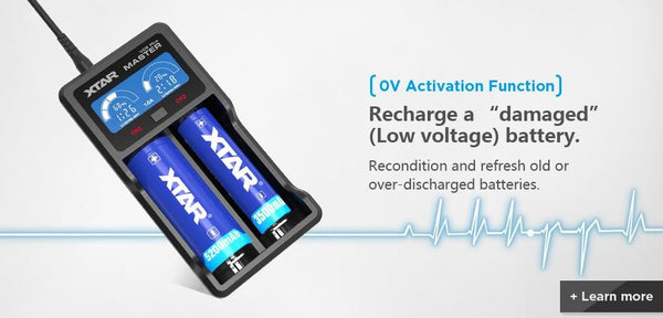 XTAR VC2 Plus Charger - WholesaleVapor.com