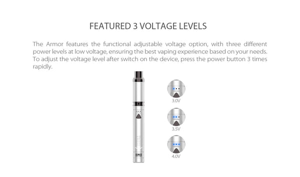 Yocan Armor Kit (380mAh) - WholesaleVapor.com
