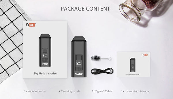Yocan Vane Vaporizer (1100mAh) - WholesaleVapor.com