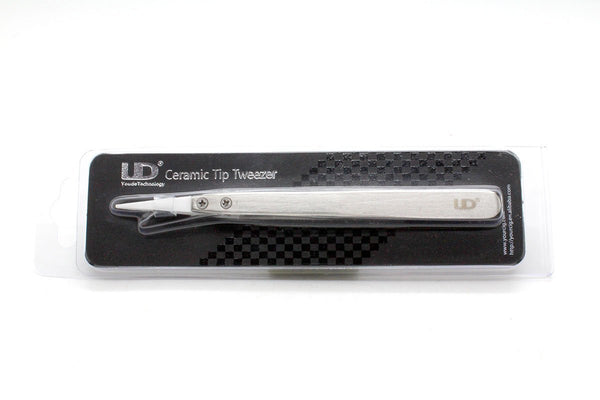 Youde Ceramic Tip Tweezer Flat - WholesaleVapor.com