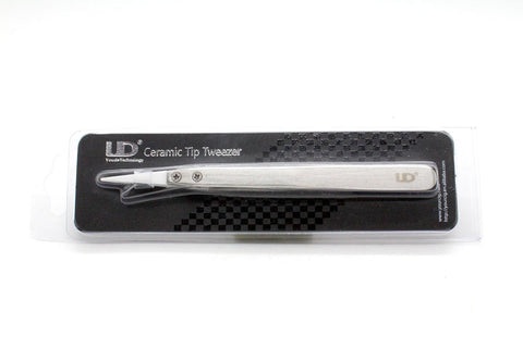 Youde Ceramic Tip Tweezer Flat - WholesaleVapor.com