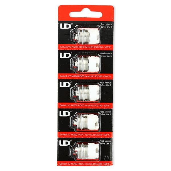 Youde UD Goliath V2 Ni200 Coils (5 Pack) - WholesaleVapor.com