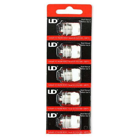 Youde UD Goliath V2 Ni200 Coils (5 Pack) - WholesaleVapor.com
